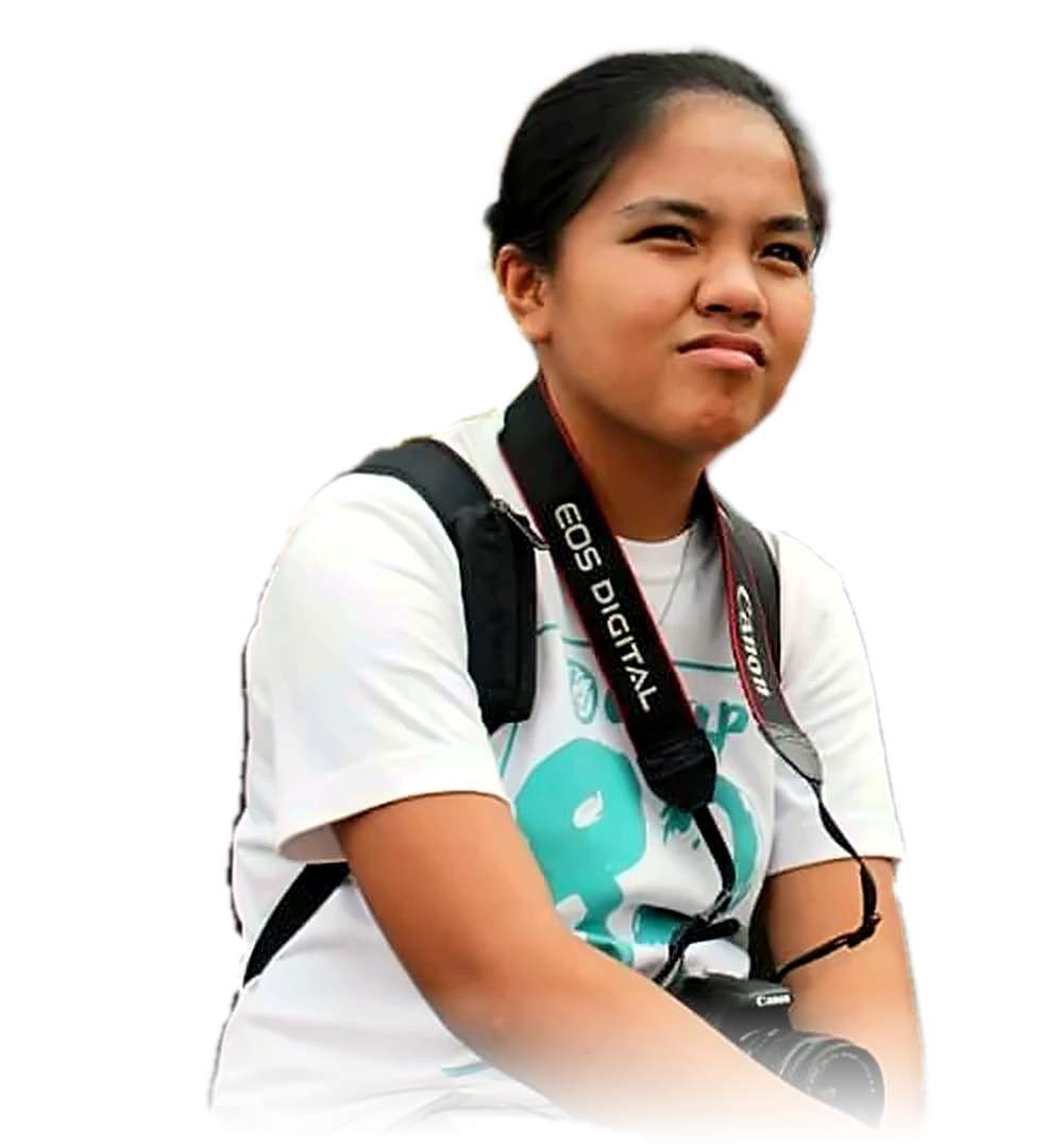 Rocha Mae Bihag, with her camera